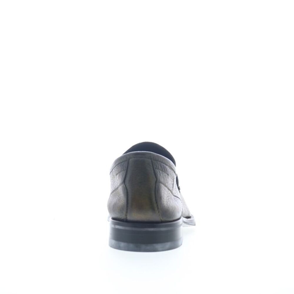 Di Bianco Mens Aviano Lined Calfskin Green Shoes (NWT) - Picture 6 of 7